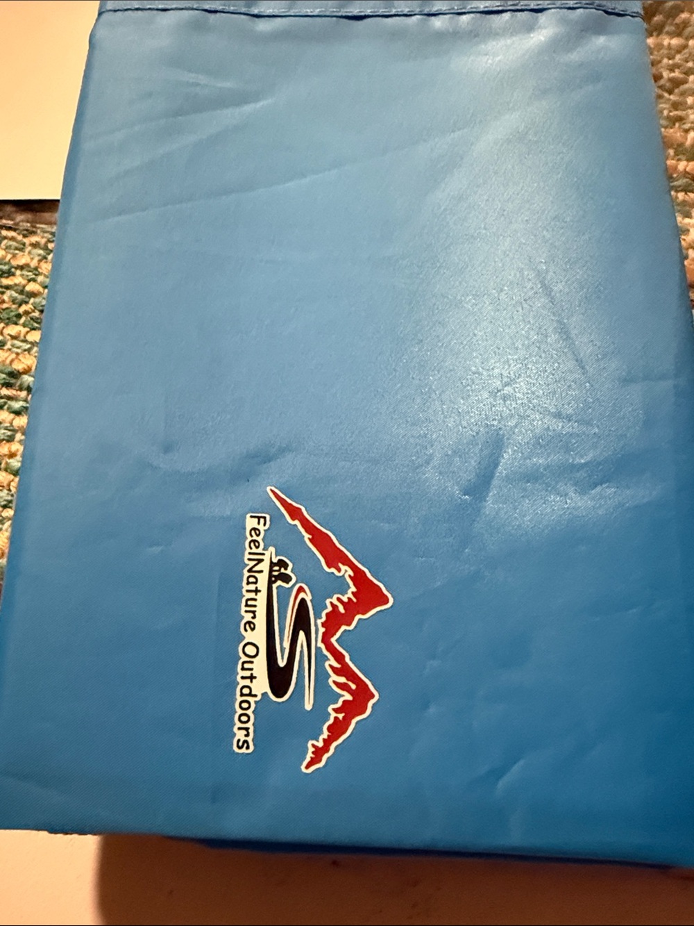 🍁🍂 NEw🍁🍂 Blue Nylon outdoor bag waterproof